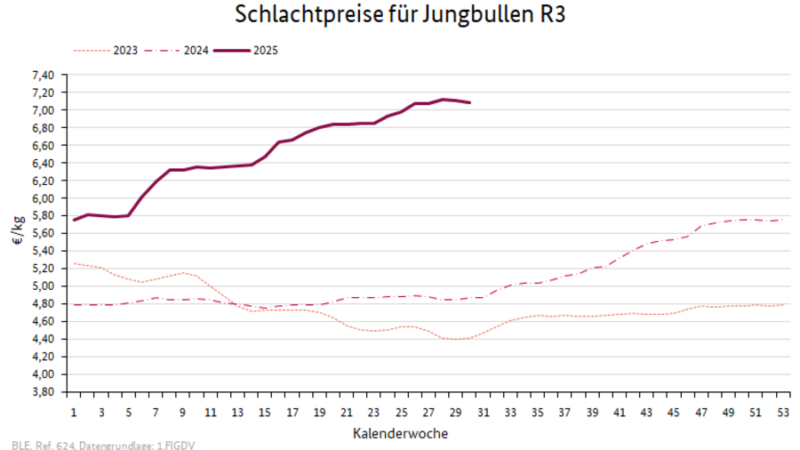 Preisverlauf Schweine E