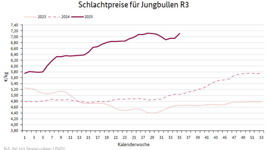 Preisverlauf Schweine E