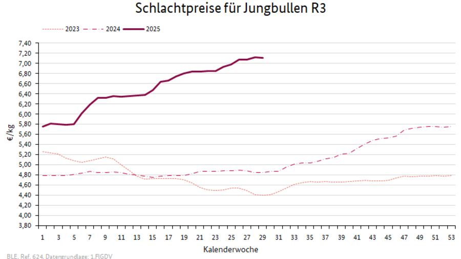 Preisverlauf Schweine E