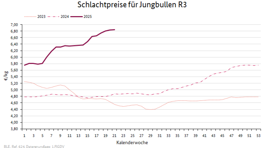 Preisverlauf Schweine E