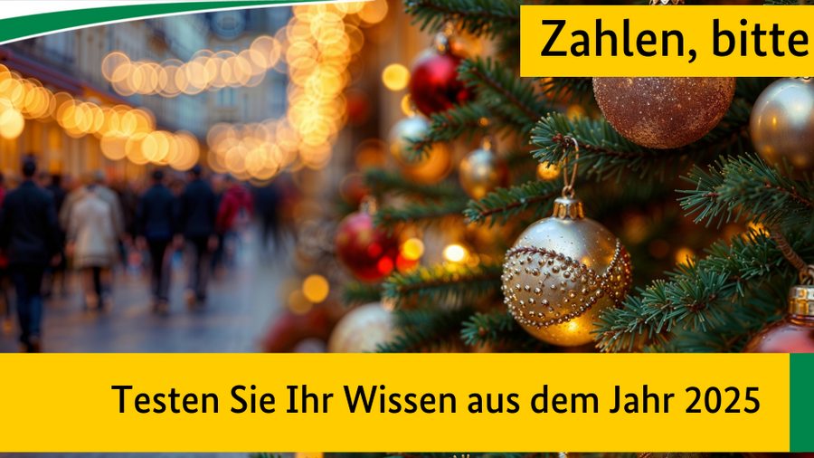 Quiz Zahlen bitte! Das Jahresabschluss-Quiz 2025